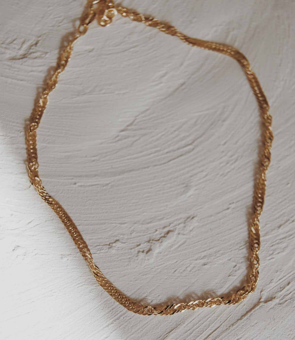 Singapore Vermeil Anklet
