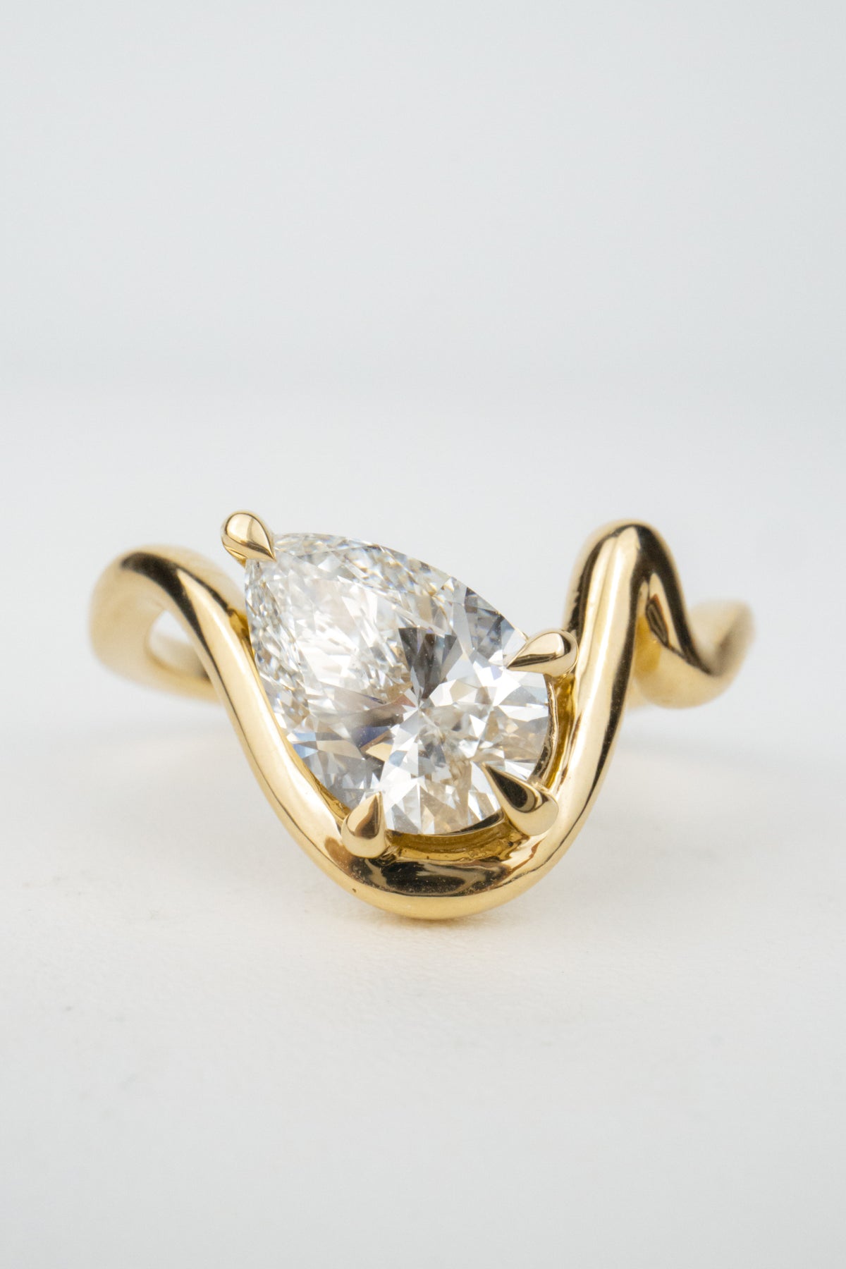 Emett Engagement Ring- 1.5ct Pear