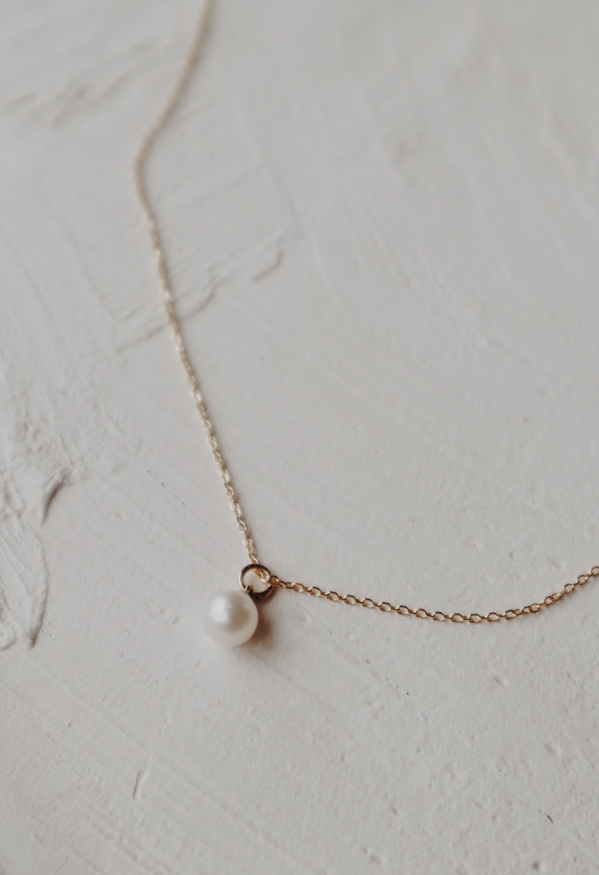 10k Precious Pearl Necklace