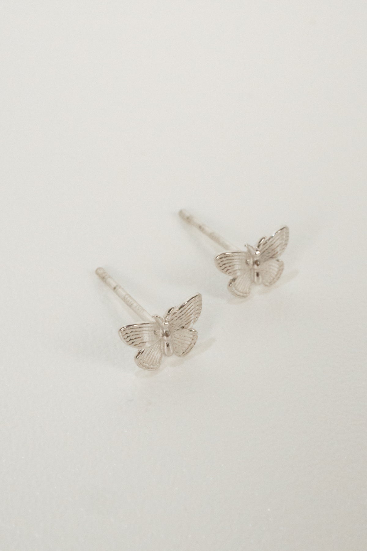 10K Butterfly Stud Earrings