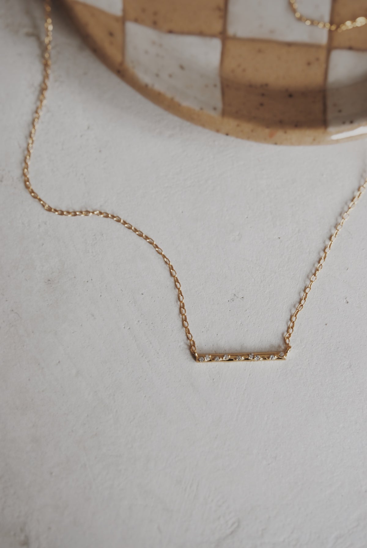 Sprinkle Bar Necklace