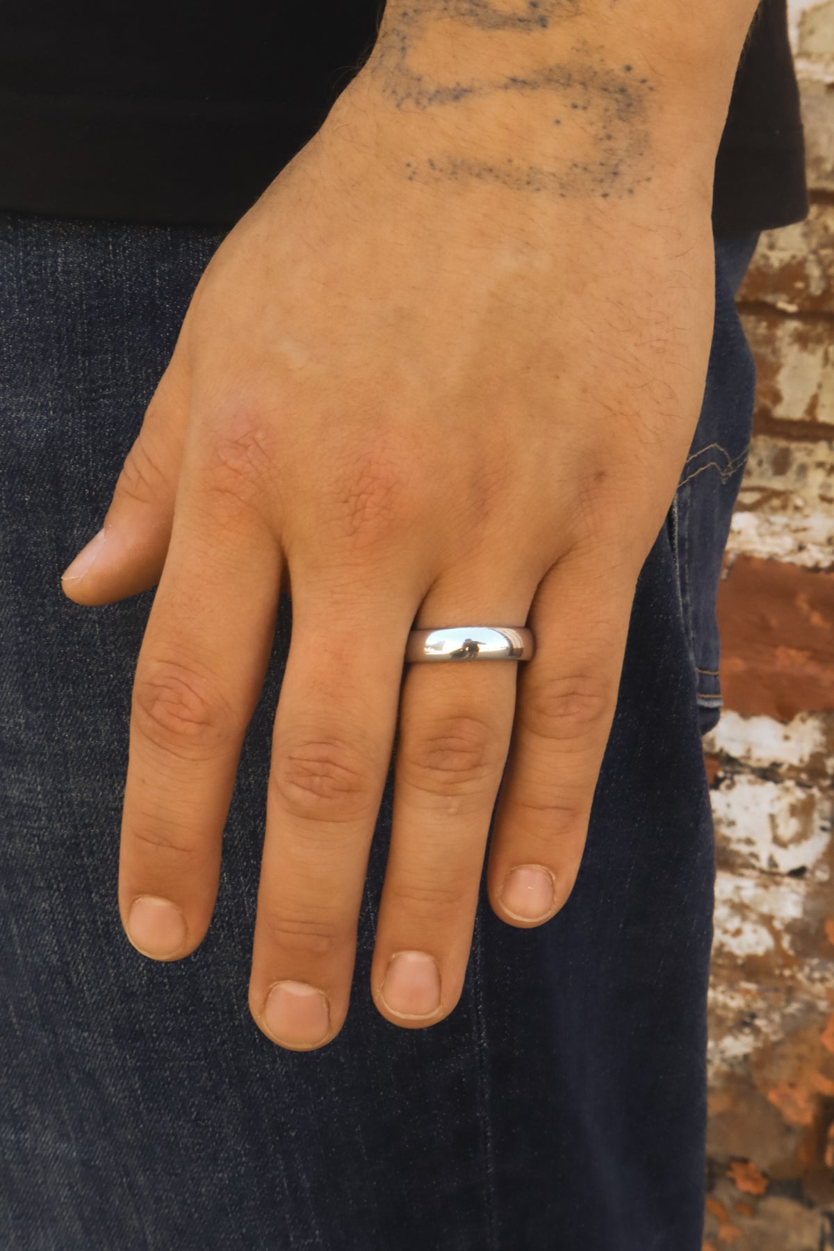 Azaiah Men's Tungsten Wedding Band
