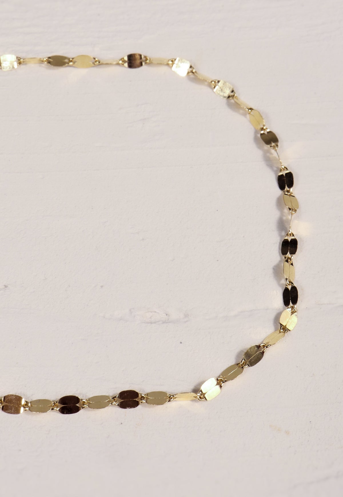 10k Sparkle Chain Bracelet