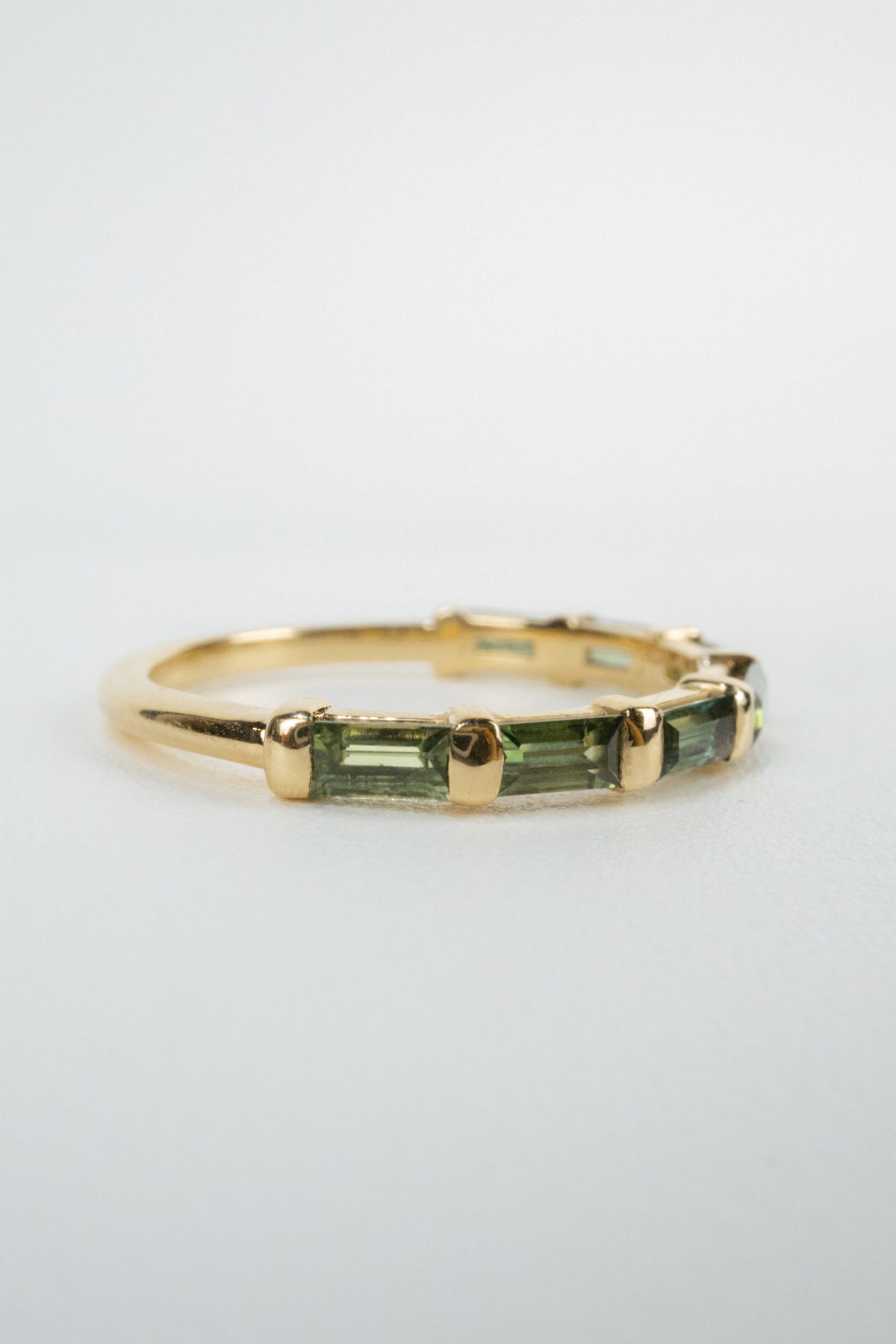 Ellie Wedding Band- Natural Sapphires