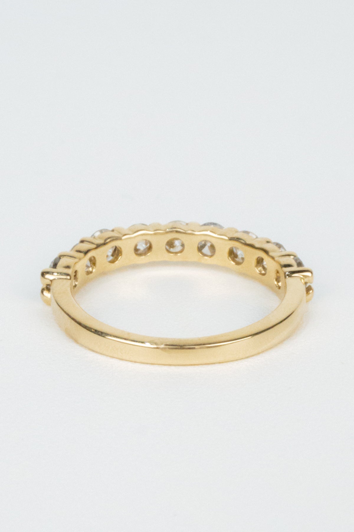 Quin Wedding Band- 3mm Stones
