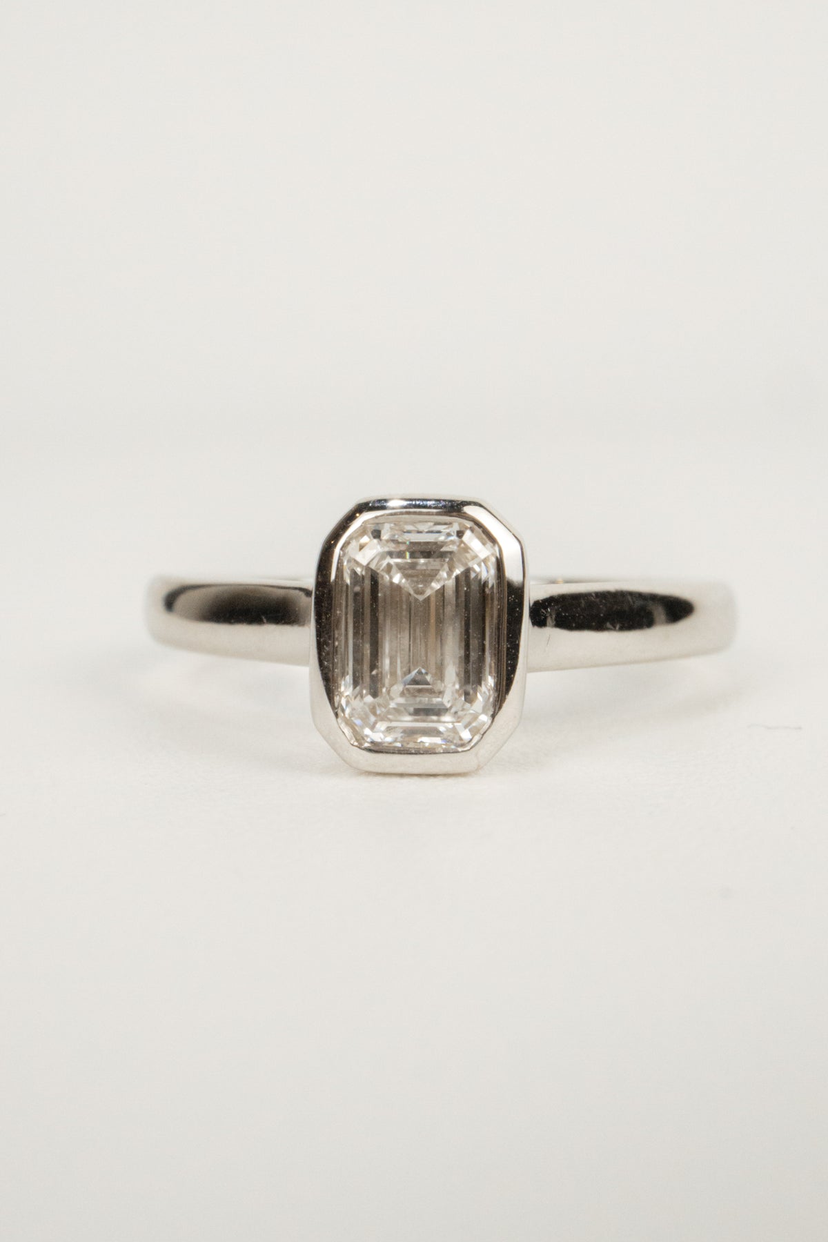 Maverick Engagement Ring- 0.7ct Emerald