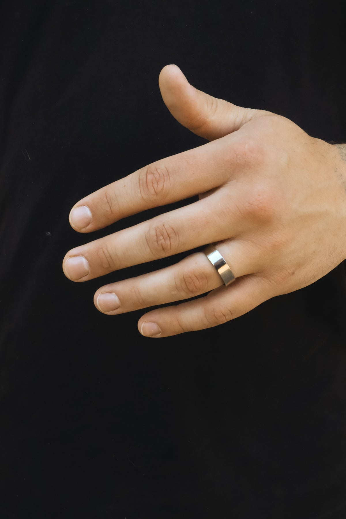 Harlow Men's Titanium Wedding Band