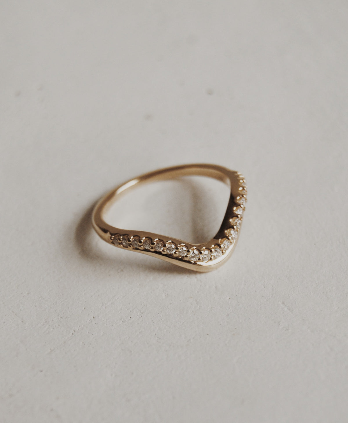 Lyla Contour Wedding Band