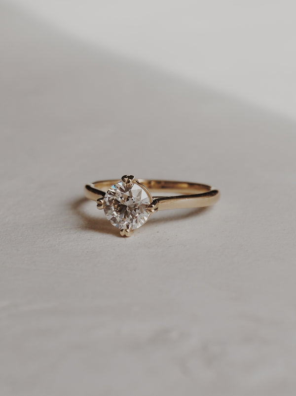 Rowan Round Solitaire Engagement Ring