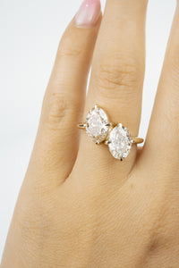 Micah Engagement Ring- 3.8ctw Specialty Ovals