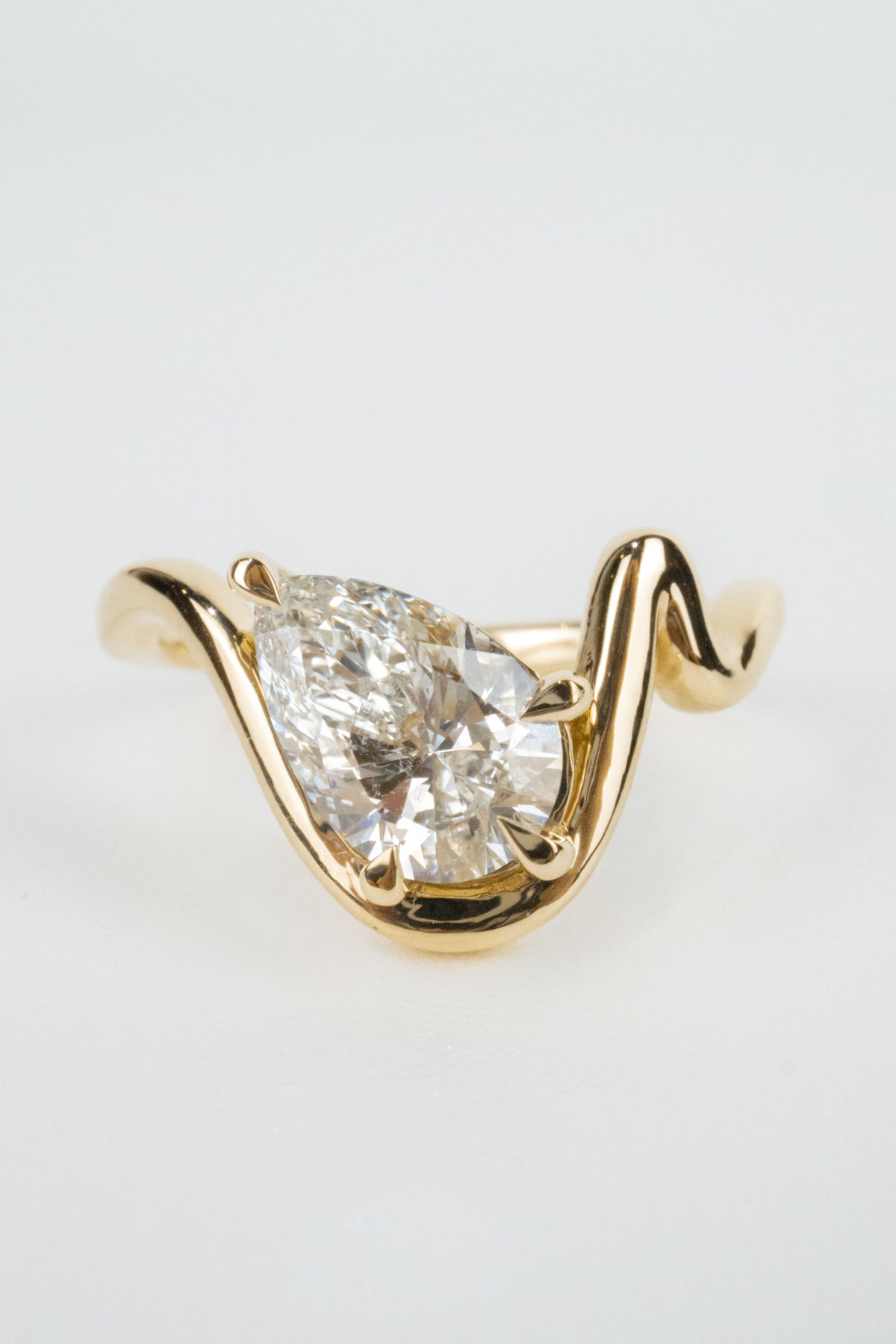 Emett Engagement Ring- 1.5ct Pear