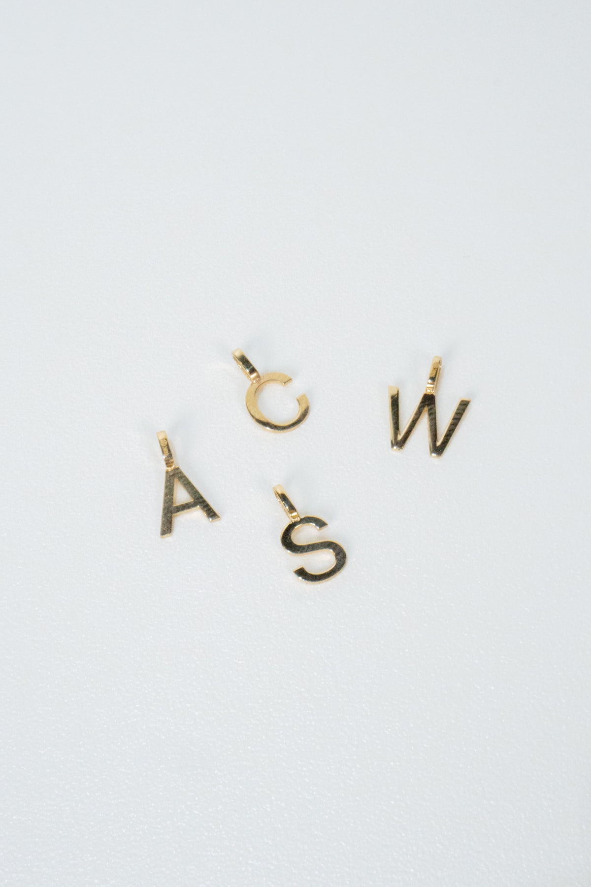 10K Letter Charms
