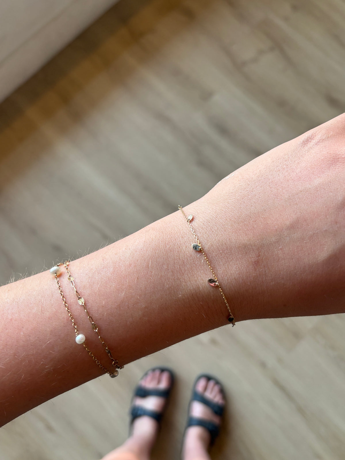 10k Drops Bracelet
