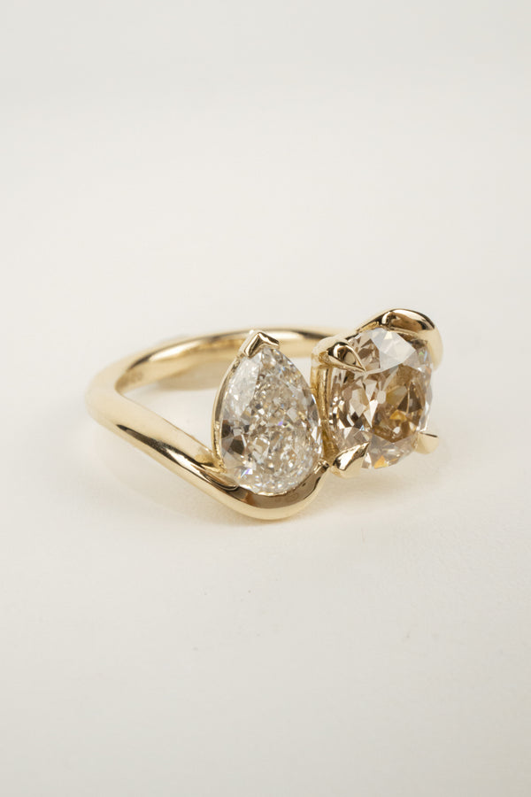 Moriah Engagement Ring- 3.5ctw Specialty Diamonds