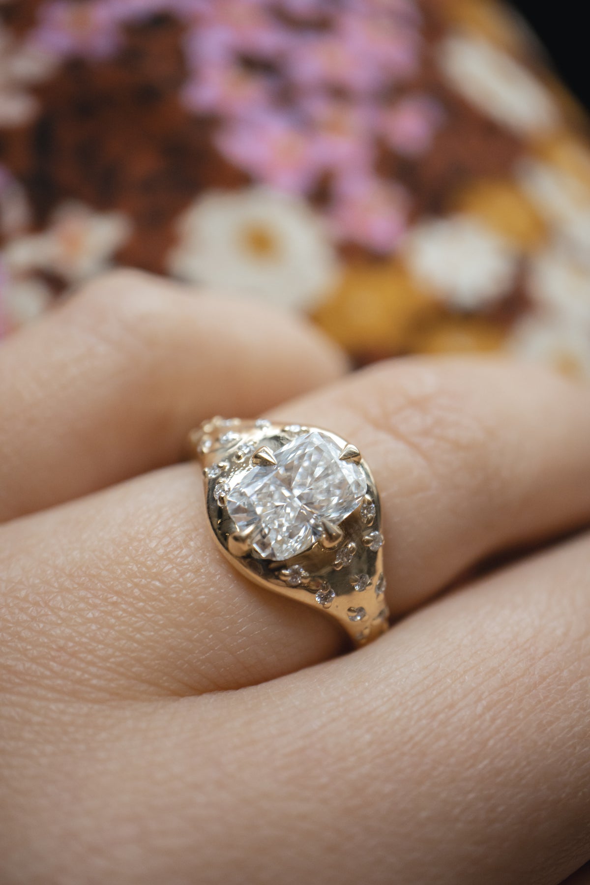 Maddie Engagement Ring- 1.9ct Cushion