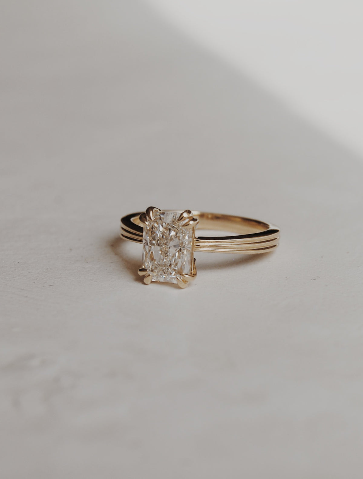 Arlie Radiant-Cut Engagement Ring