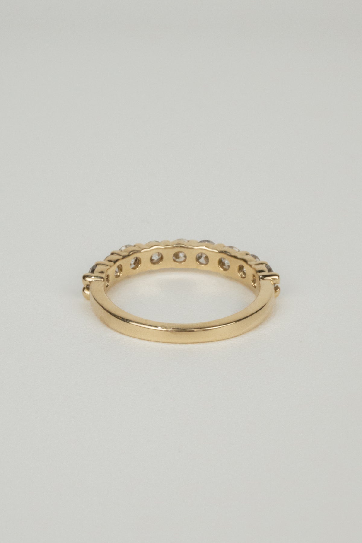 Quin Wedding Band- 3mm Stones
