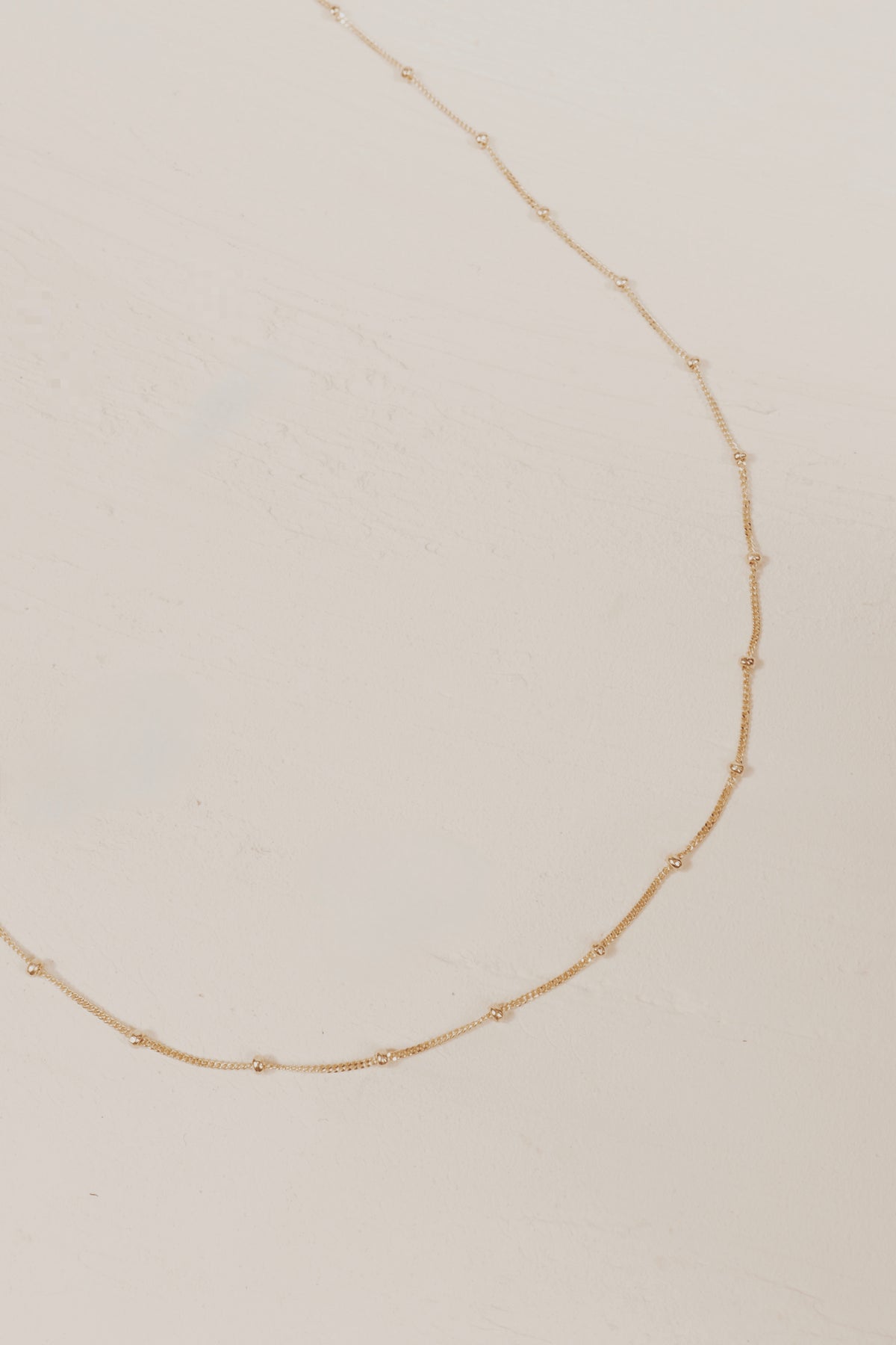 10k Satellite Chain Necklace