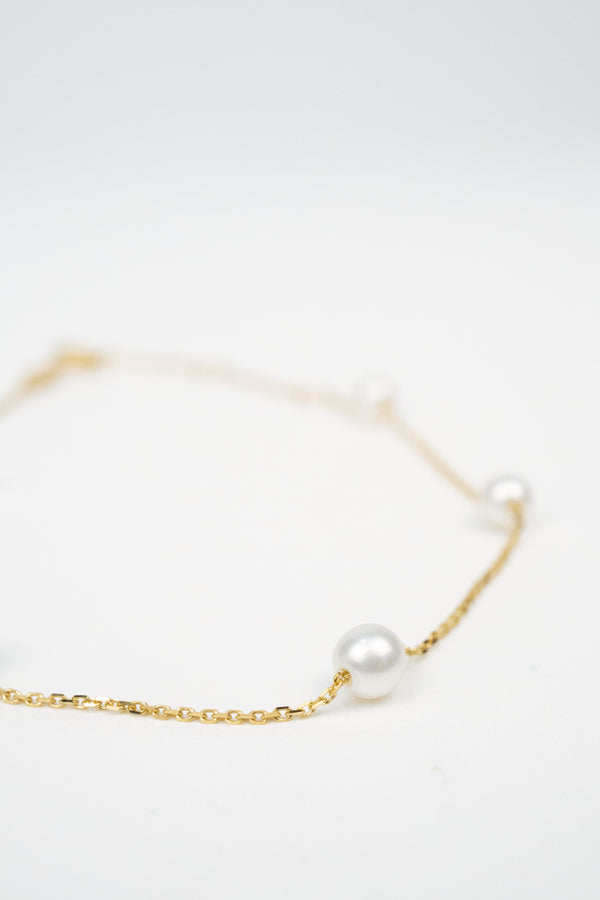 10K Elowen Pearl Bracelet