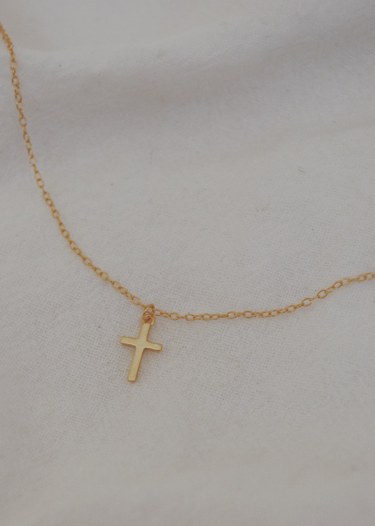 Beloved Dainty Cross Necklace