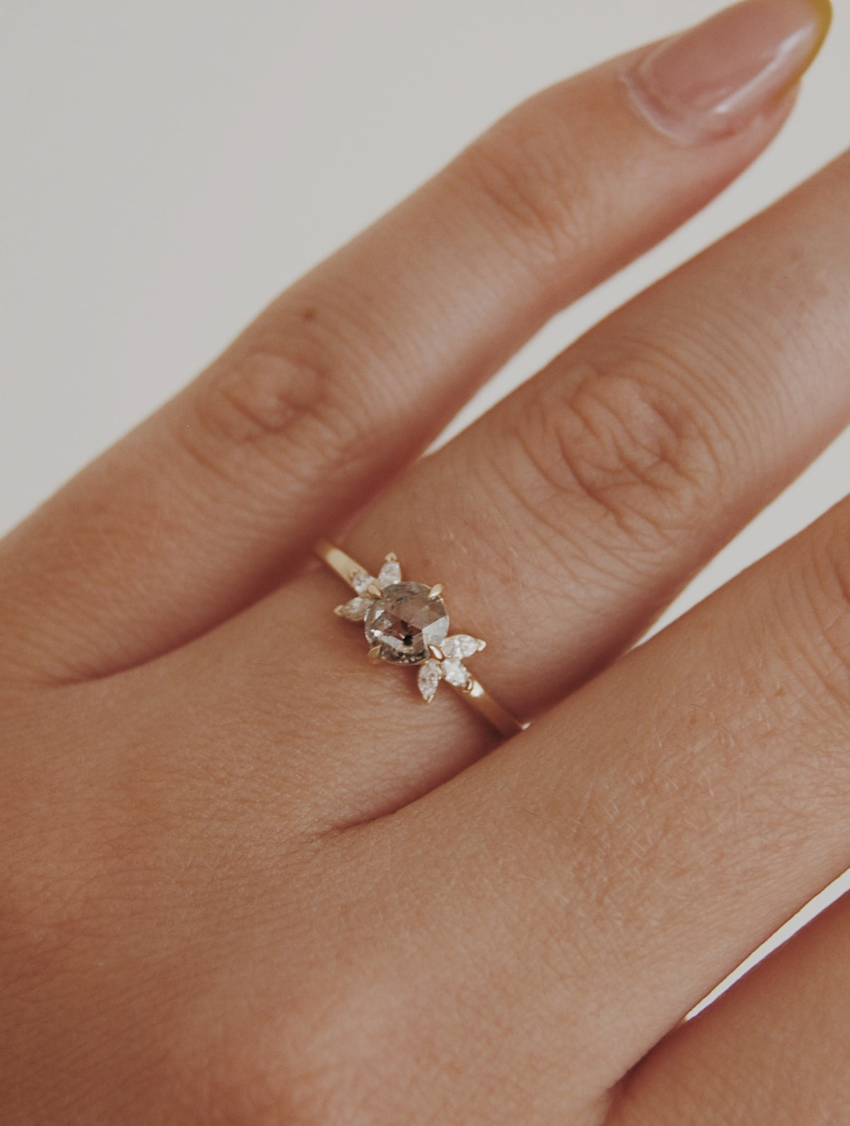 Auden Salt & Pepper Engagement Ring