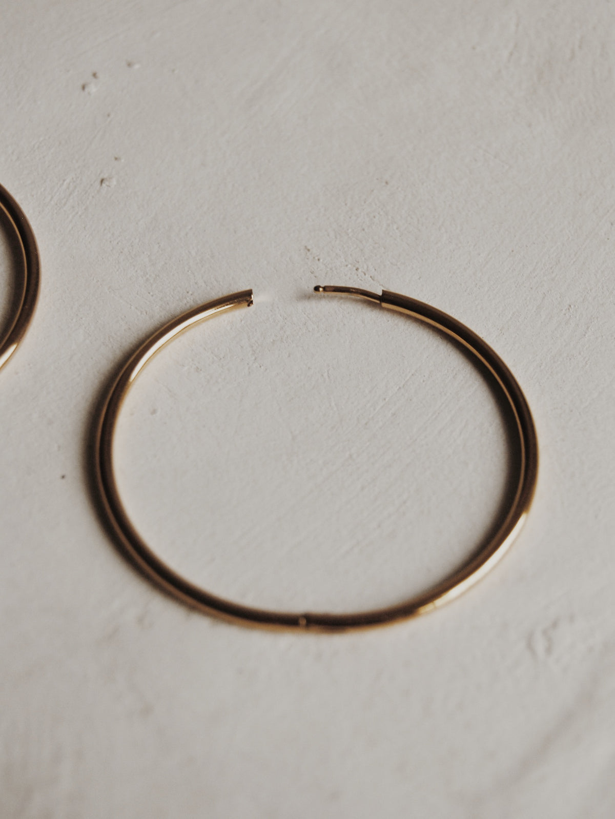 Winter Hoop Earrings