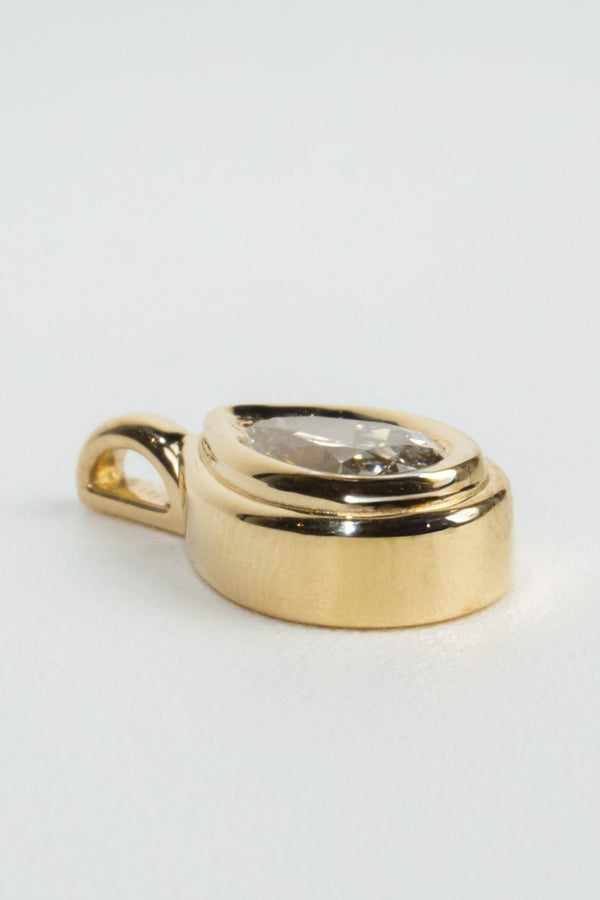 Mila Necklace Pendant- 1ct Antique Pear