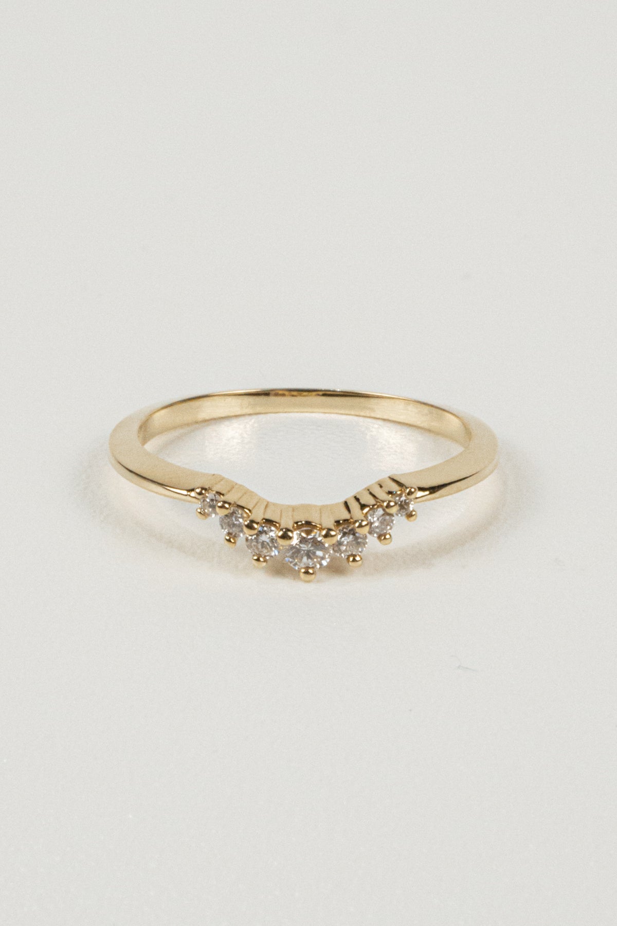 Polly Contour Wedding Ring