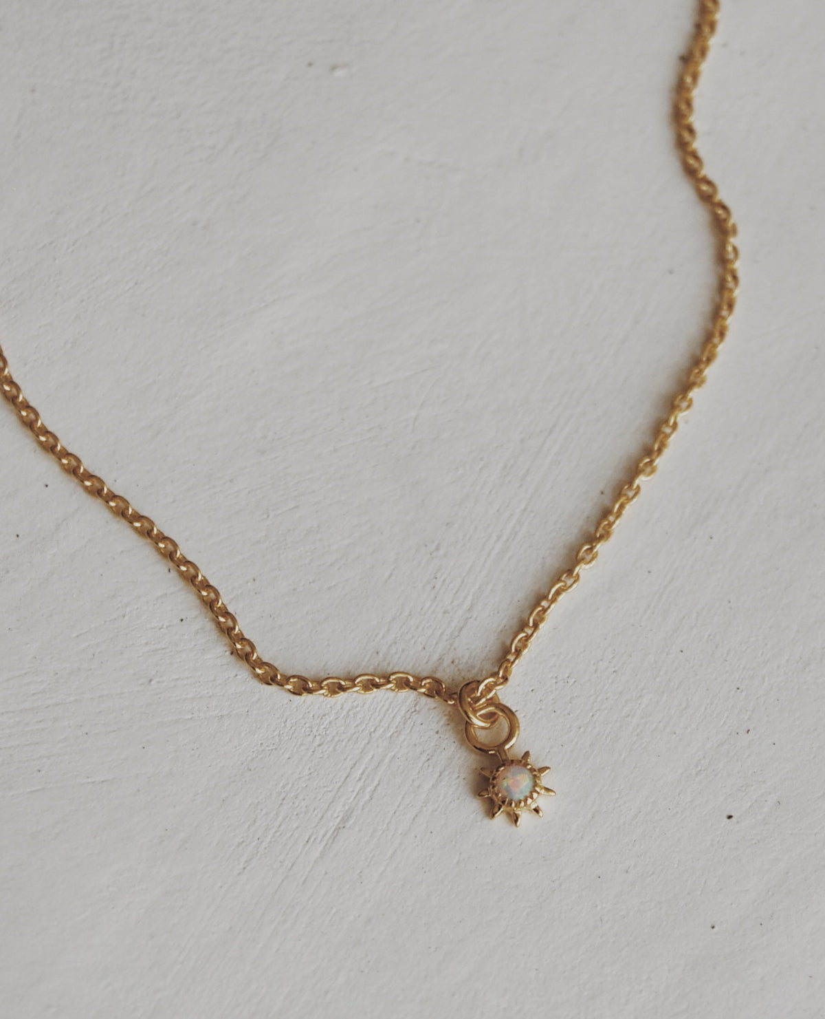 Opal Sunshine Vermeil Necklace