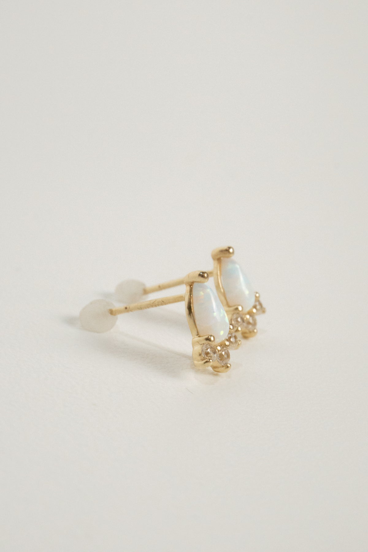 10k Miller Opal Stud Earrings