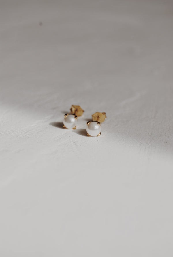 Pearl Stud Earrings