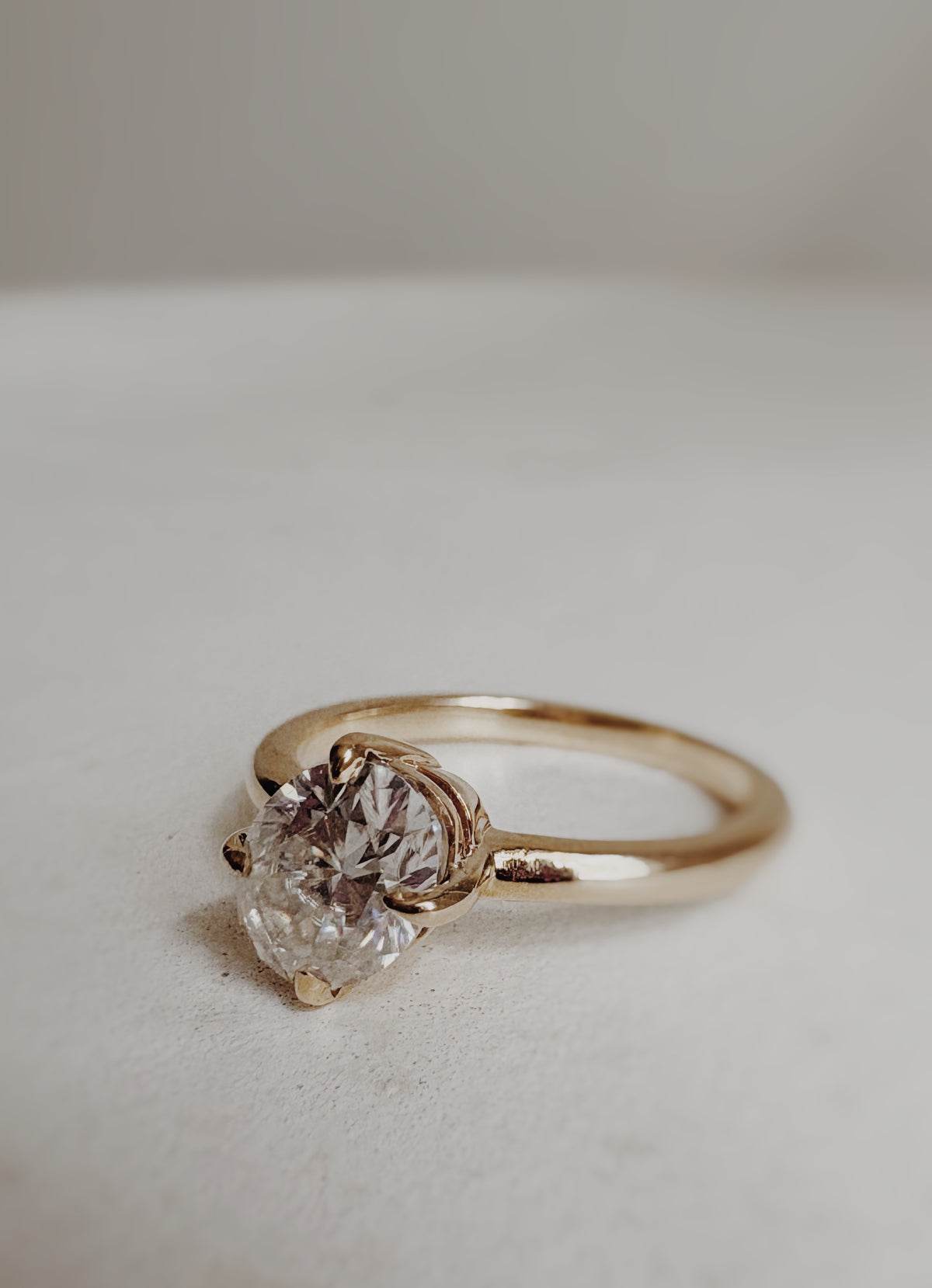 Baye Solitaire Engagement Ring