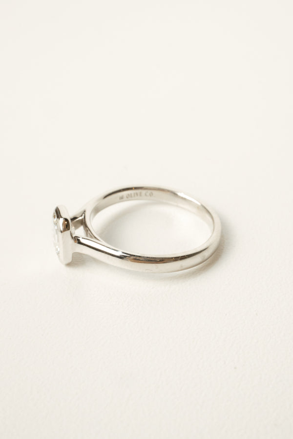 Maverick Engagement Ring- 0.75ct Emerald