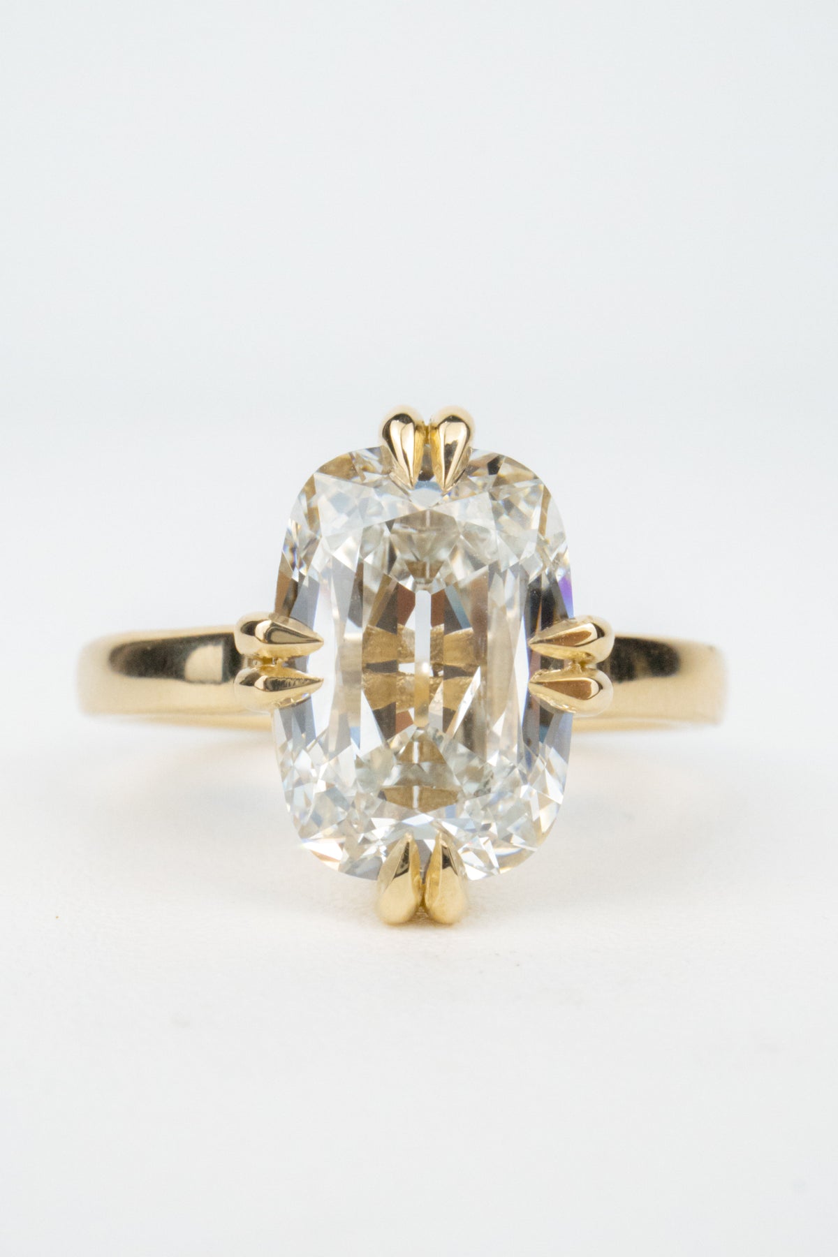 Charleston Engagement Ring- 4.5ct Specialty Cushion