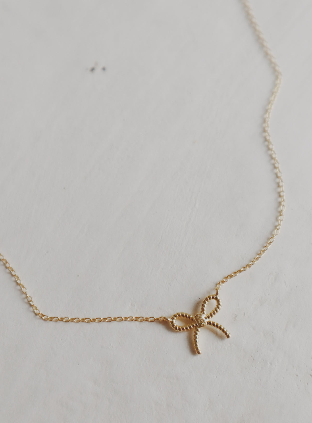 Brenna Bow Necklace