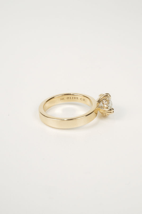 Georgia Engagement Ring- 1.8ct Oval