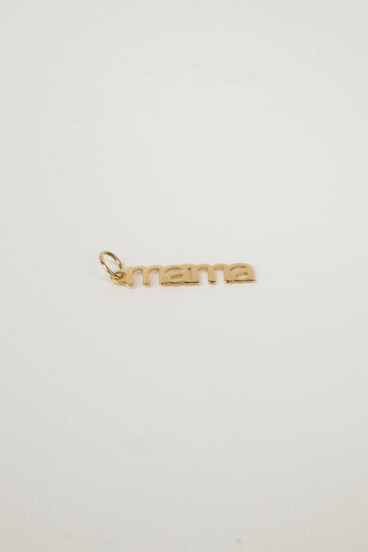 10K Gold Mama Charm