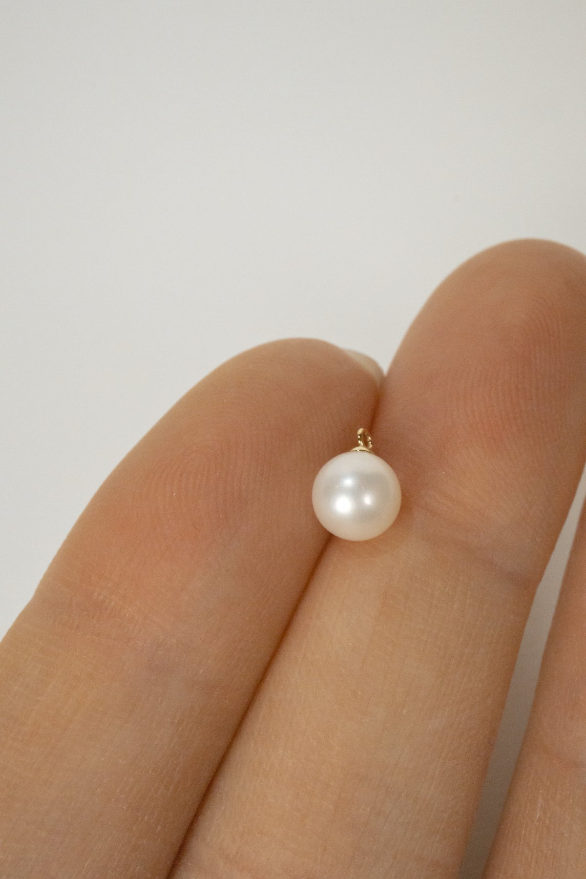 10K Pearl Charm
