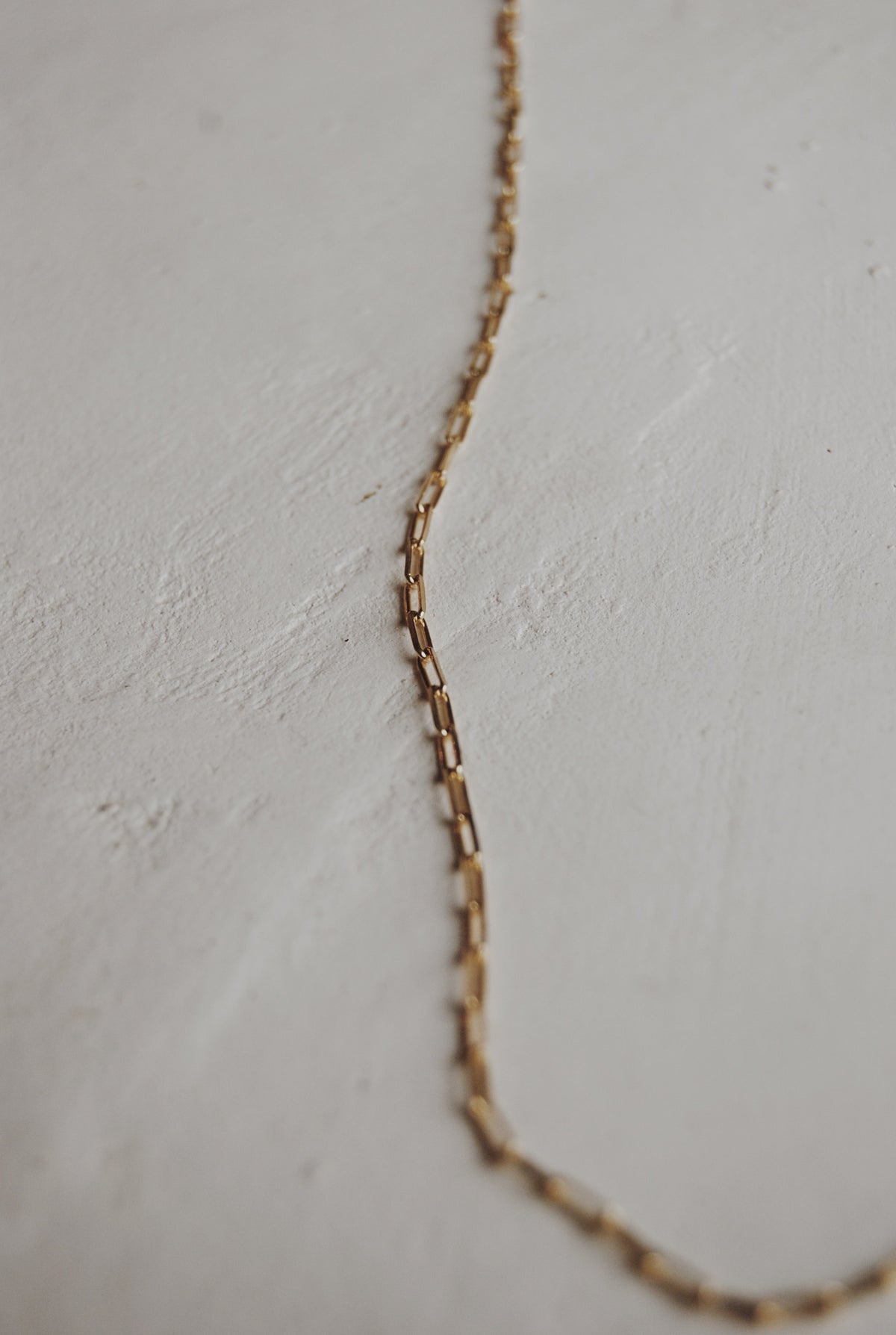 Paperclip Vermeil Chain Necklace