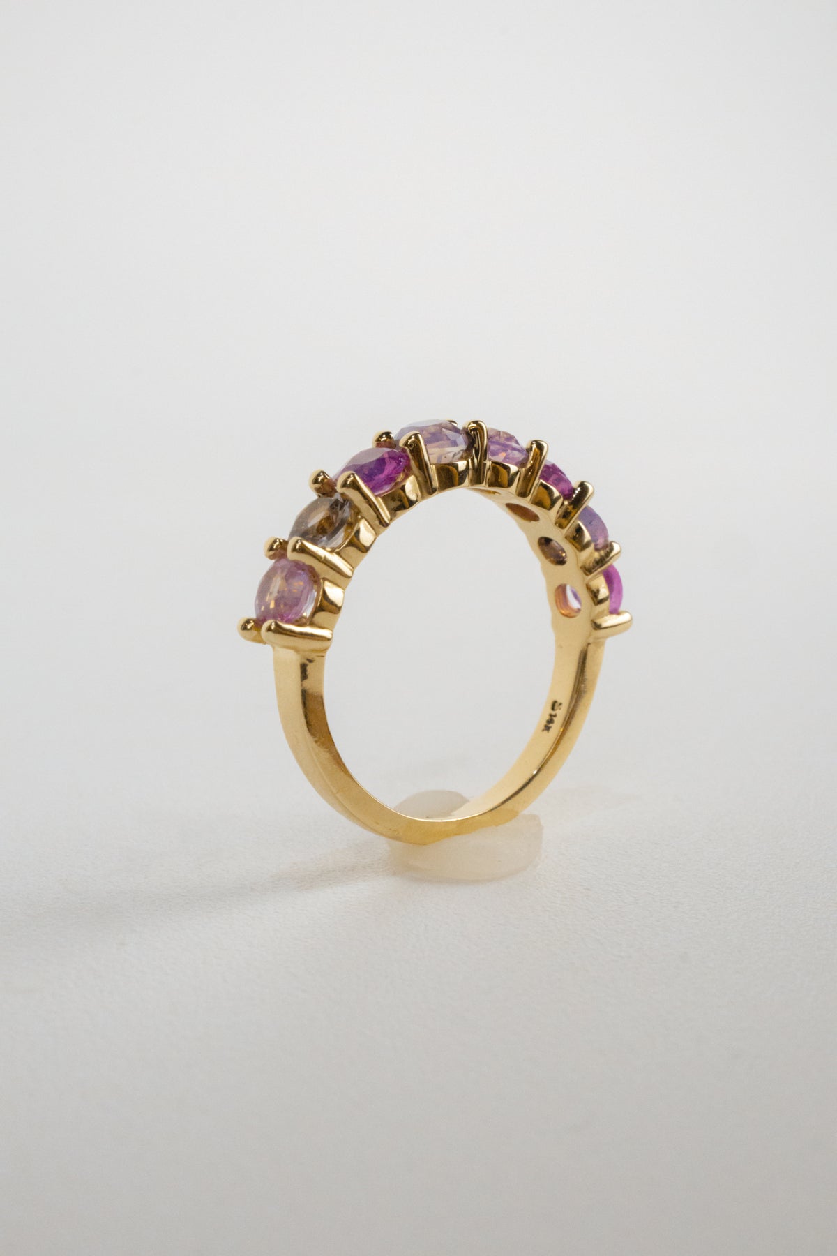 Margot Band- Natural Pink Sapphires 3.8mm