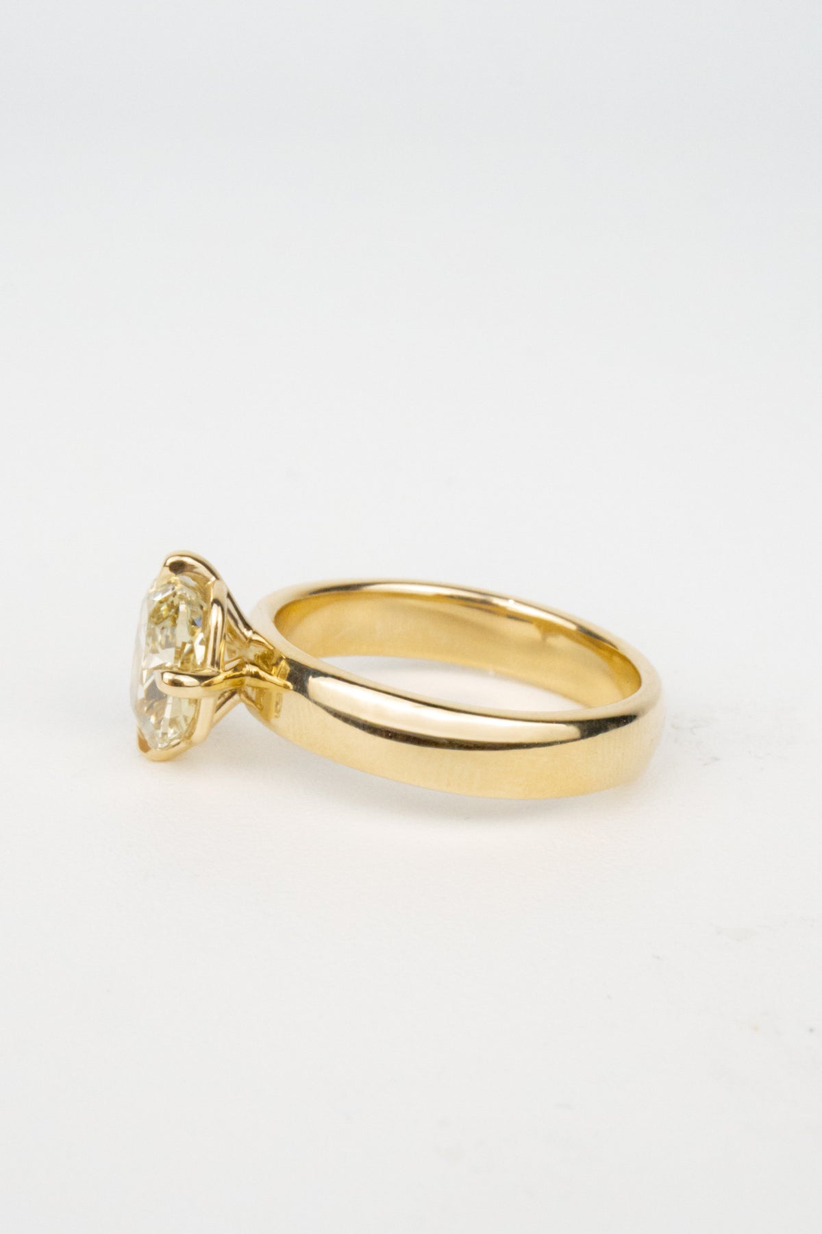 Blair Engagement Ring- 2ct Yellow Cushion