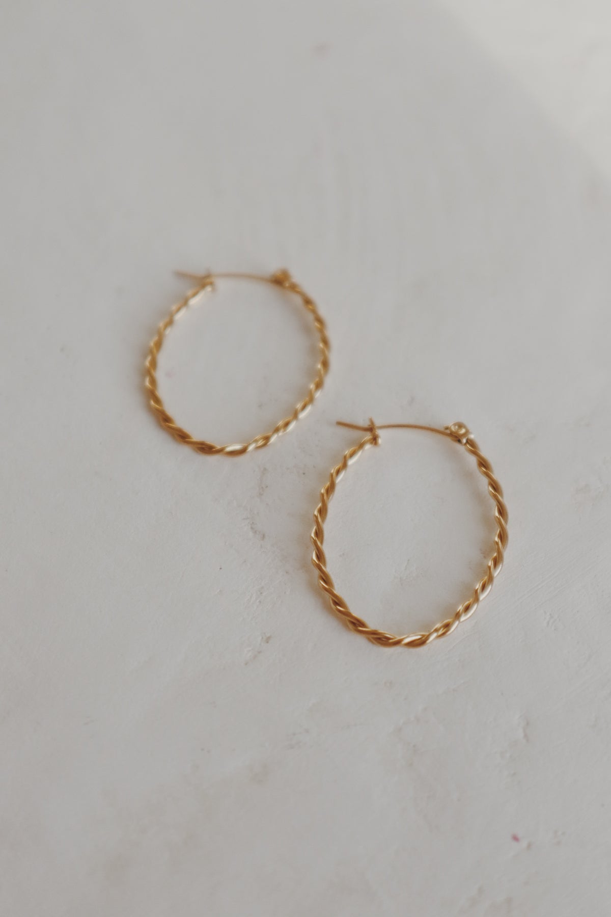 Brisbane Twist Hoop Earrings