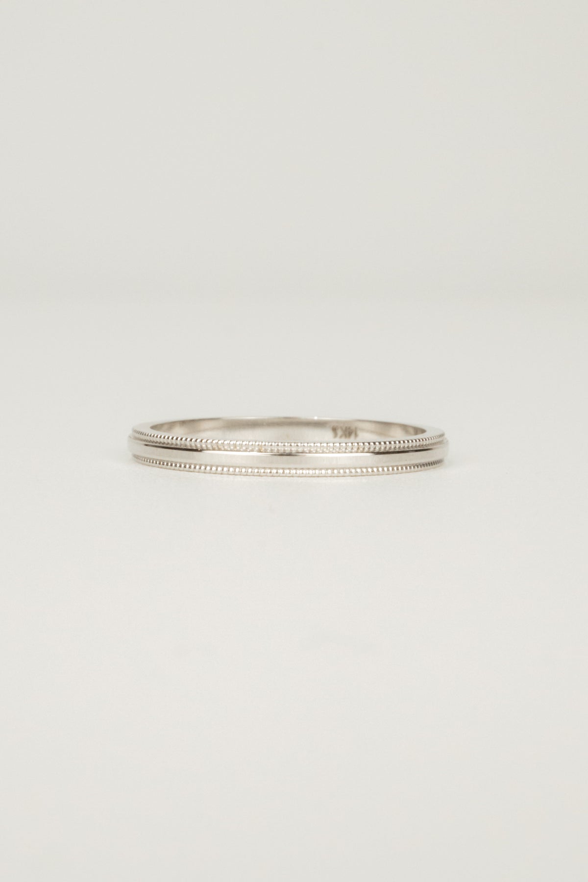Women’s Parker Wedding Band- White Gold
