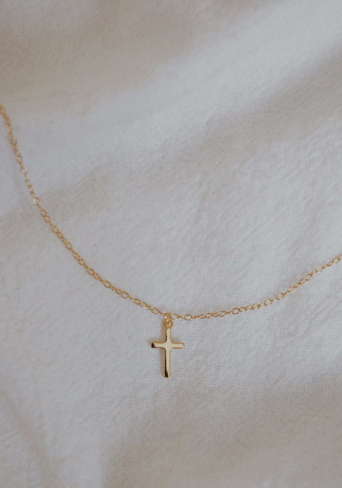 Beloved Dainty Cross Necklace