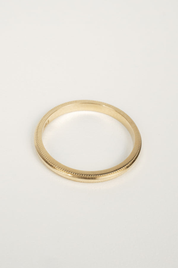 Women’s Parker Wedding Band - Yellow Gold