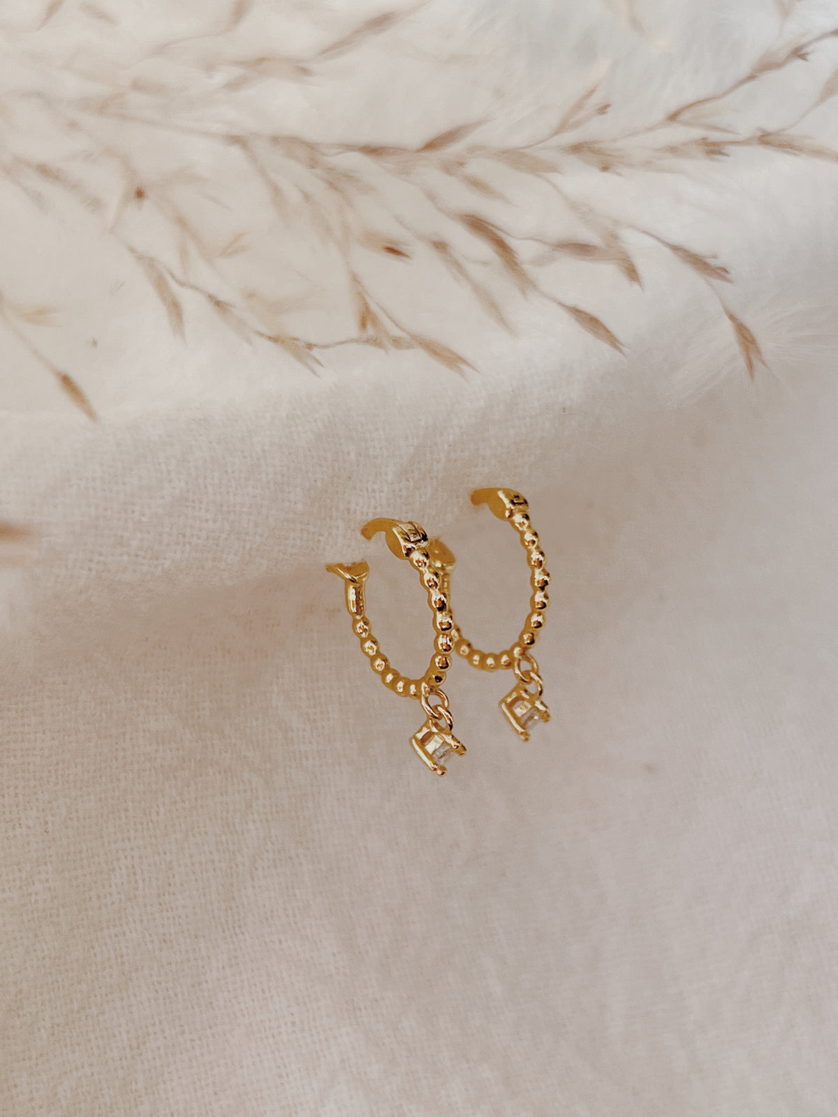 Shiloh Bubble Hoop Earrings