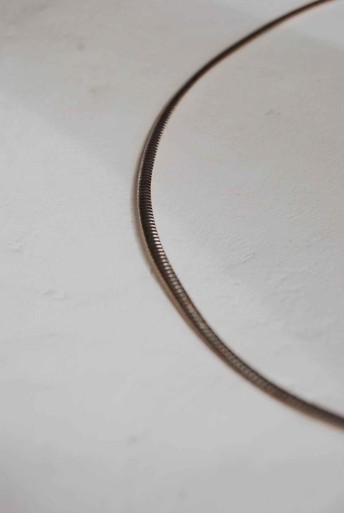 Omega Two-tone Necklace Chain