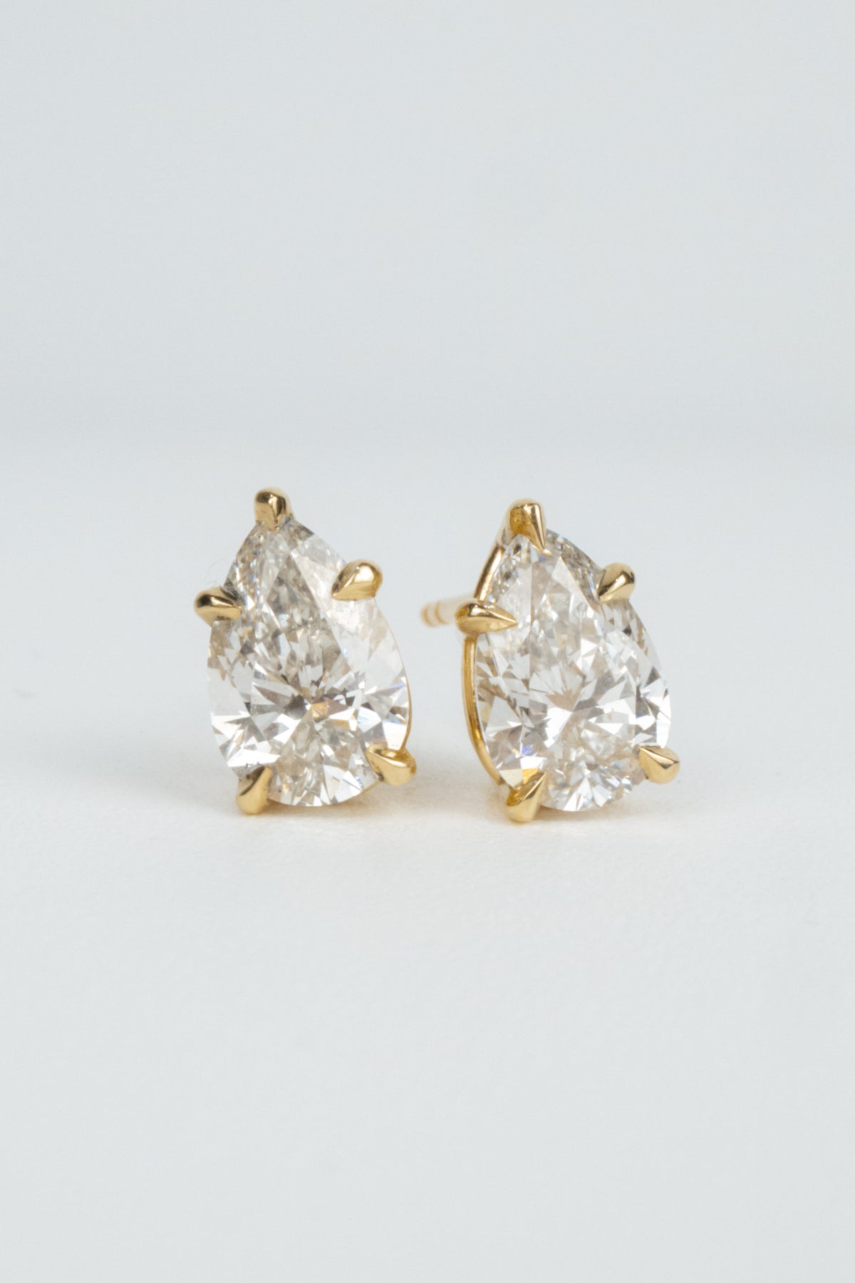 Madden Diamond Earrings- 2ctw Pear