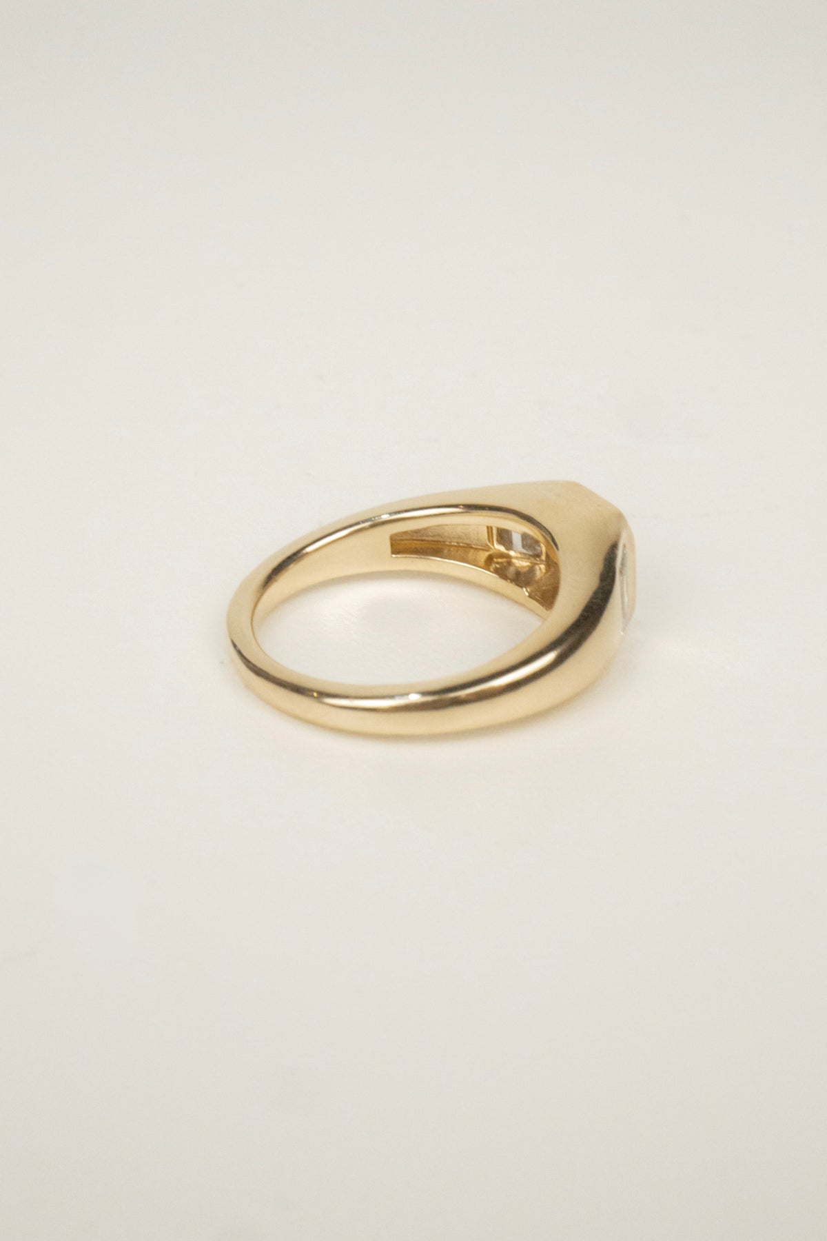 Rowan Engagement Ring- Asscher Signet 1.75tcw