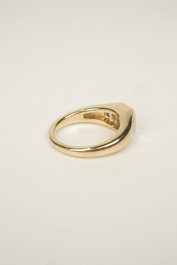 Rowan Engagement Ring- Asscher Signet 1.75tcw
